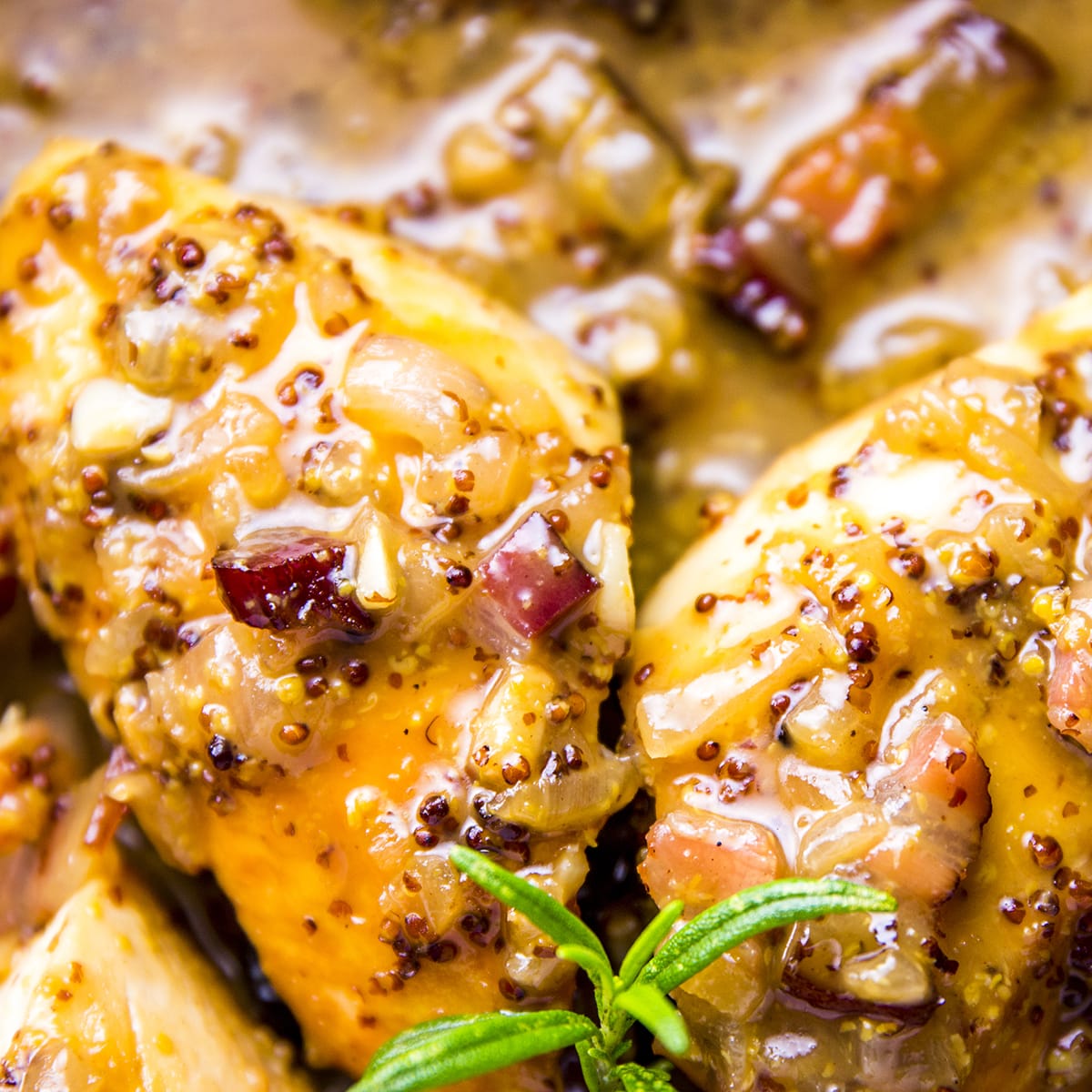 Honey Mustard Chicken With Bacon Recipe Food Fanatic