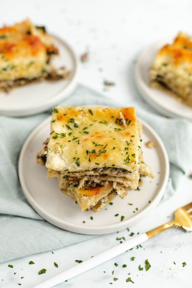 Christine Brown's White Lasagna Recipe Picture