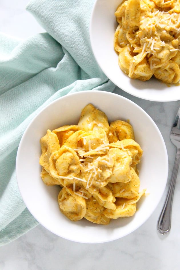 Creamy Pumpkin Tortellini Pic