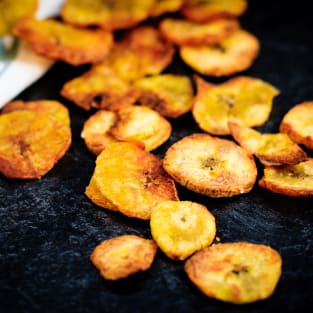 Plantain chips photo