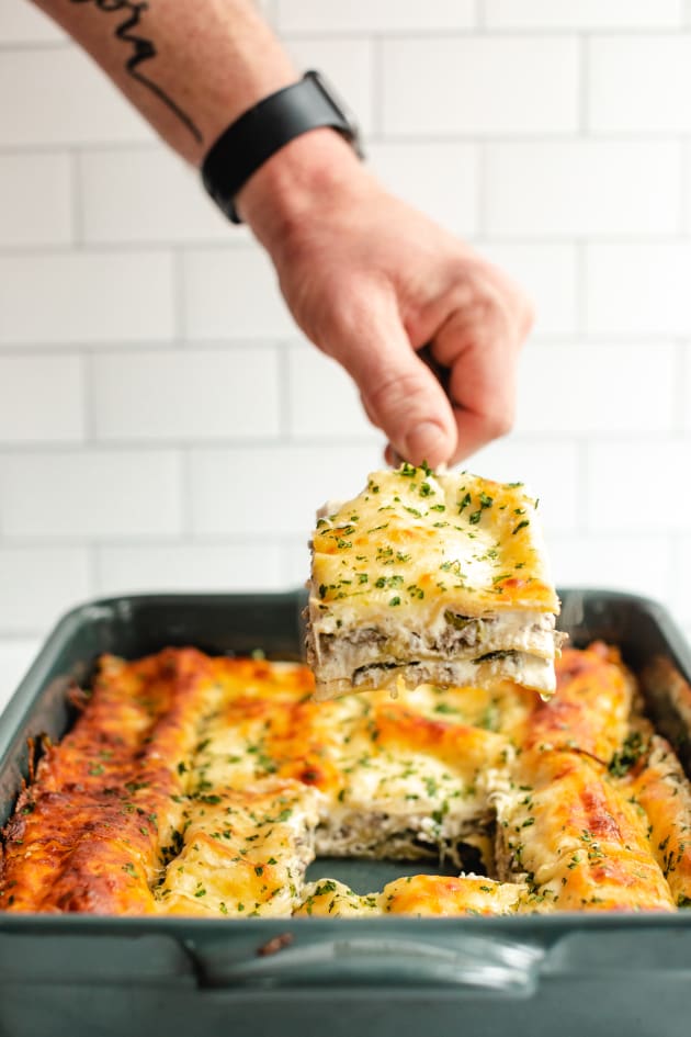 Christine Brown's White Lasagna Recipe Image