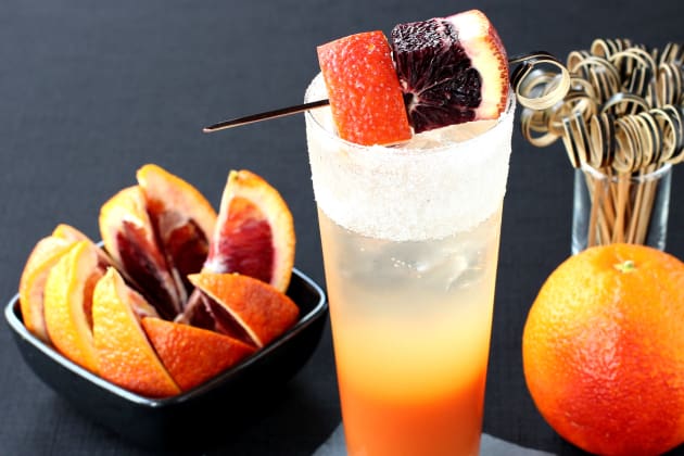 Blood Orange Gin Cooler Photo