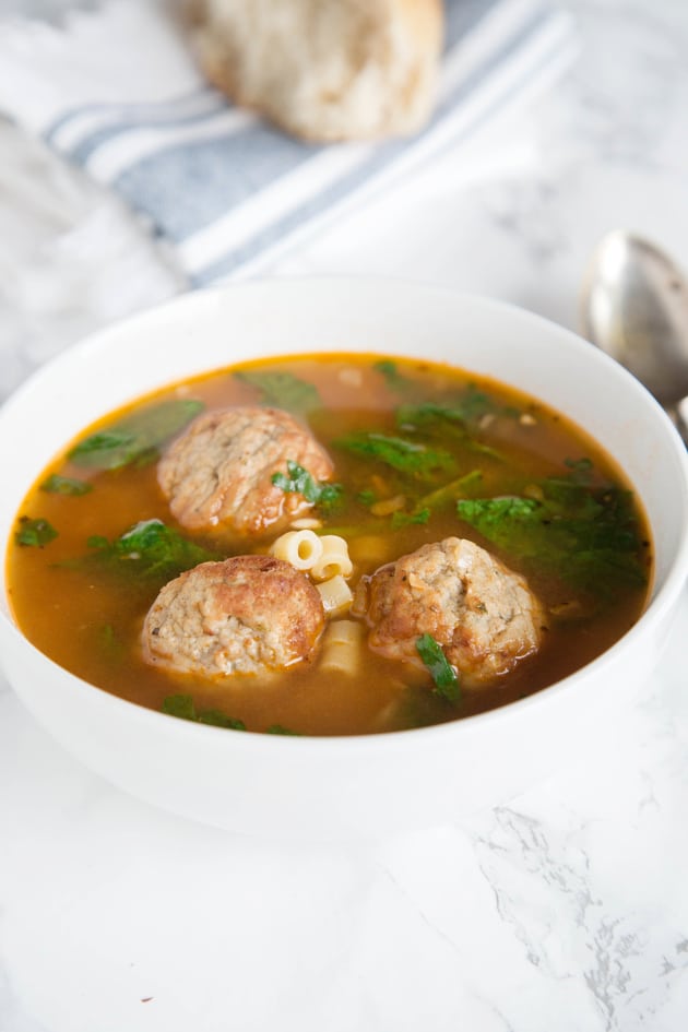 Italian Meatball Soup - Food Fanatic