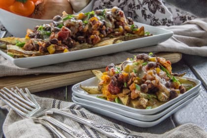 Baked Chili Cheese Fries