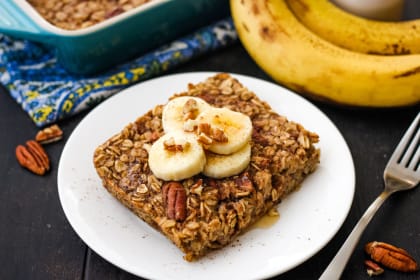 Toaster Oven Baked Oatmeal Recipe