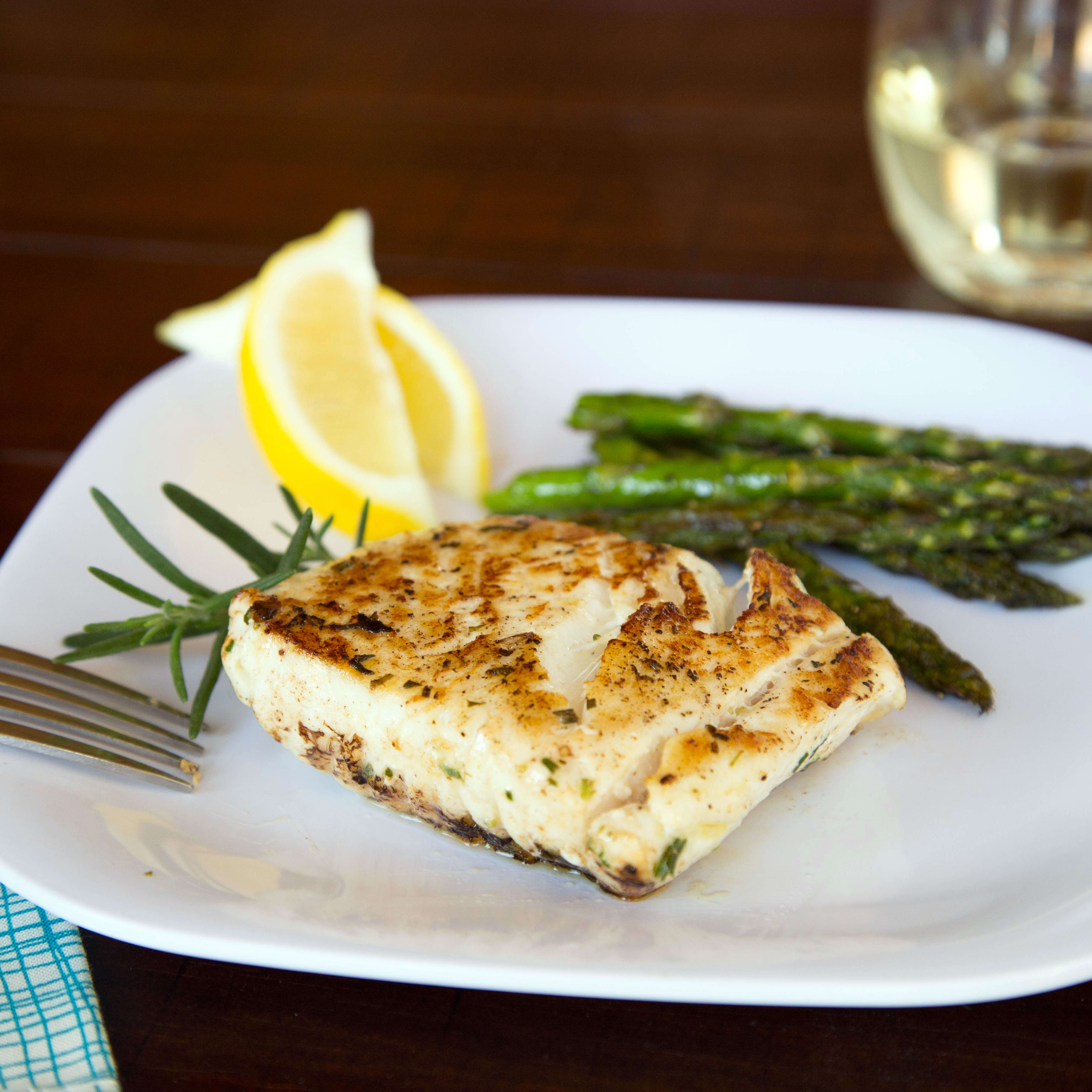 Grilled Halibut Steaks Recipe