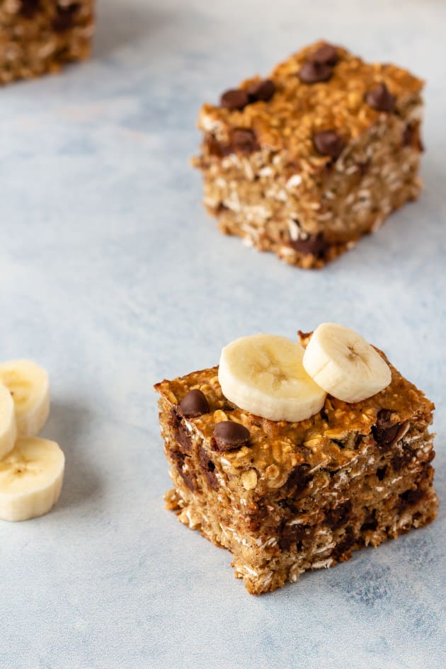 Chocolate Chip Banana Oatmeal Bars Pic