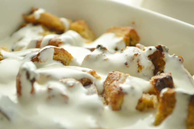 Cinnamon Raisin Bread Pudding Pic
