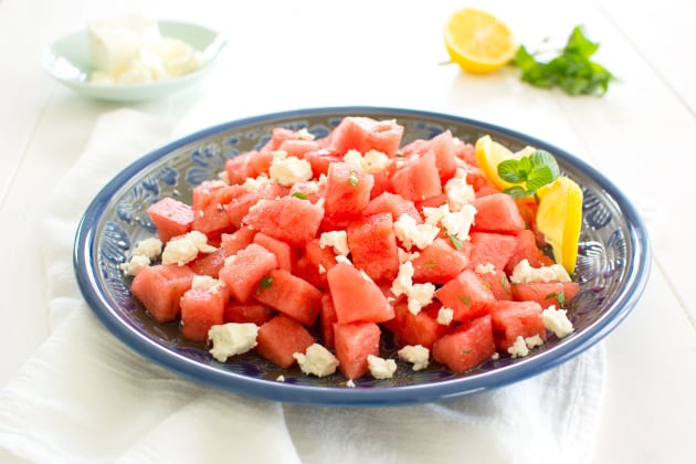 Watermelon and Feta Photo