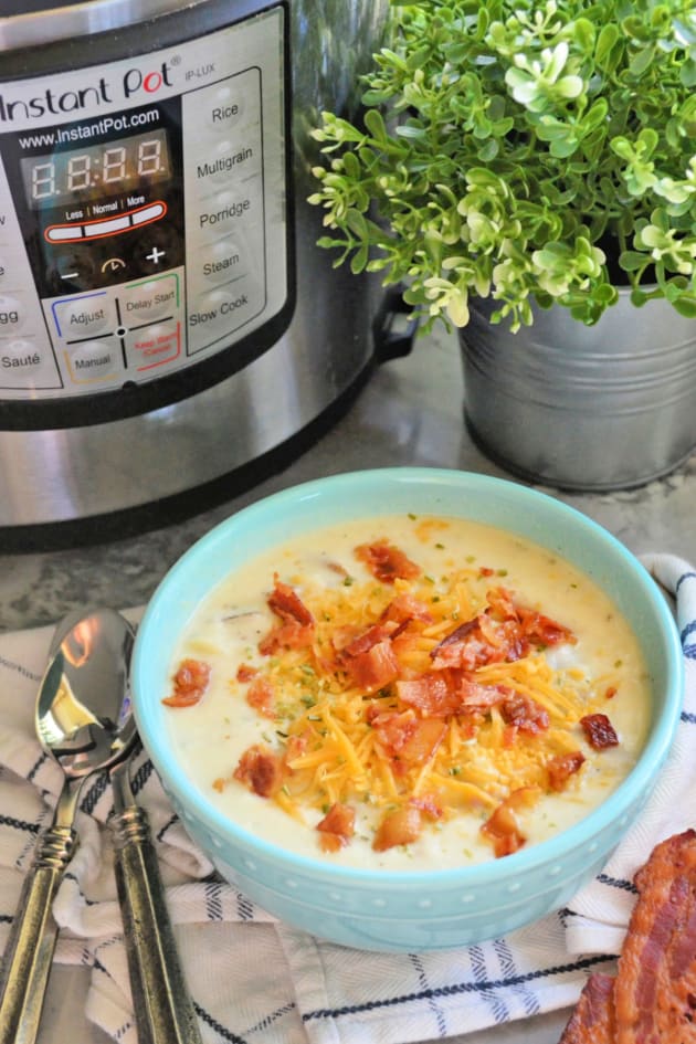 Instant Pot Loaded Baked Potato Soup Picture