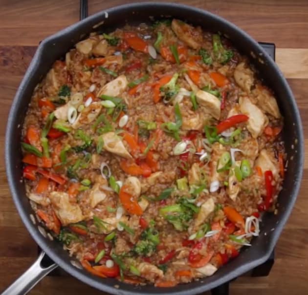 One-Pot Chicken Teriyaki and Rice