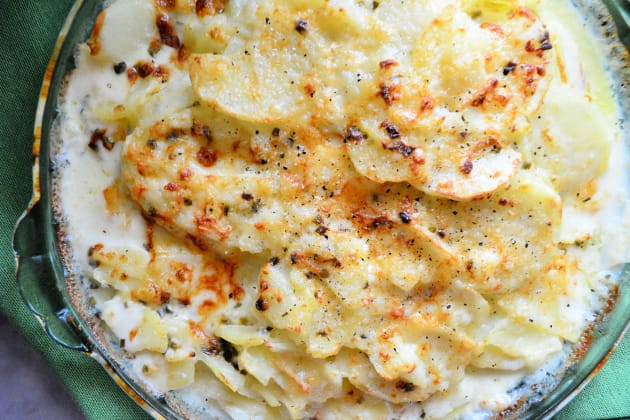 Scalloped potatoes instant pot no cheese top