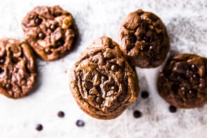 The Best Double Chocolate Cookies