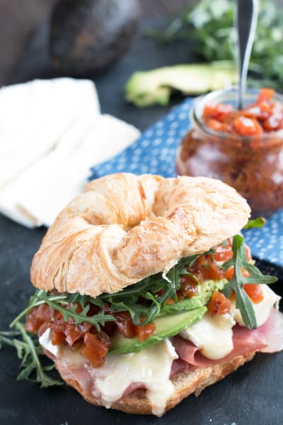 File 3 Avocado Prosciutto Brie Sandwiches
