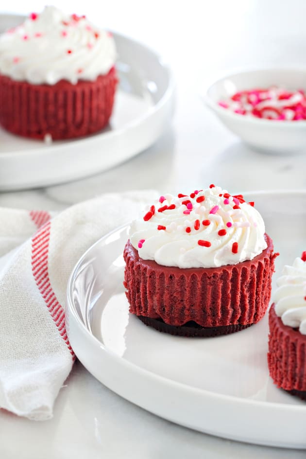 Red Velvet Oreo Cheesecakes Image