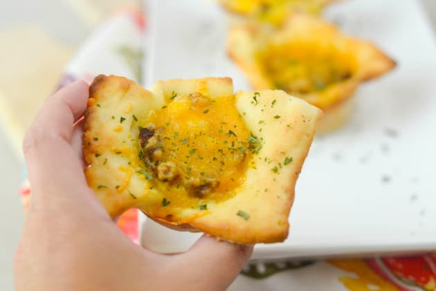 Gluten Free Breakfast Pizza Cups Image
