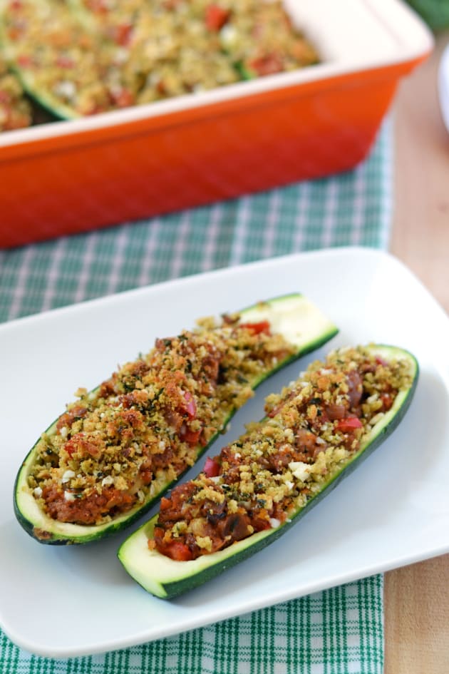Stuffed Zucchini Boats: Baked with Summer Flavors - Food Fanatic