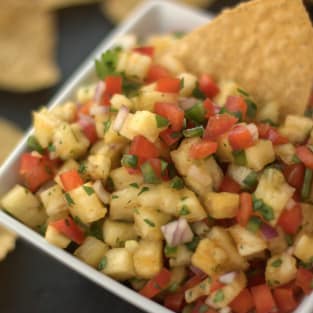 Pineapple salsa picture