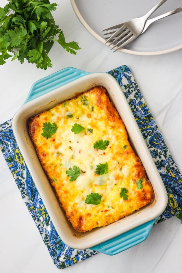 Toaster Oven Egg Bake Recipe - Food Fanatic