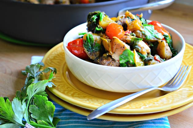 One Pot Italian Sausage Skillet Photo