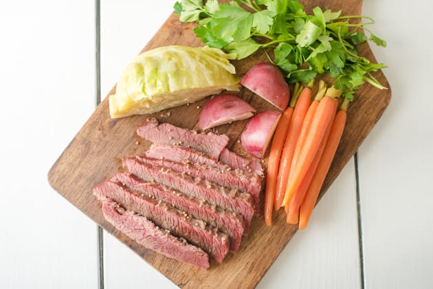Traditional Corned Beef and Cabbage Image