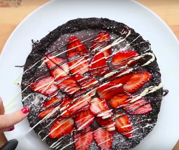 Chocolate Strawberry Tart