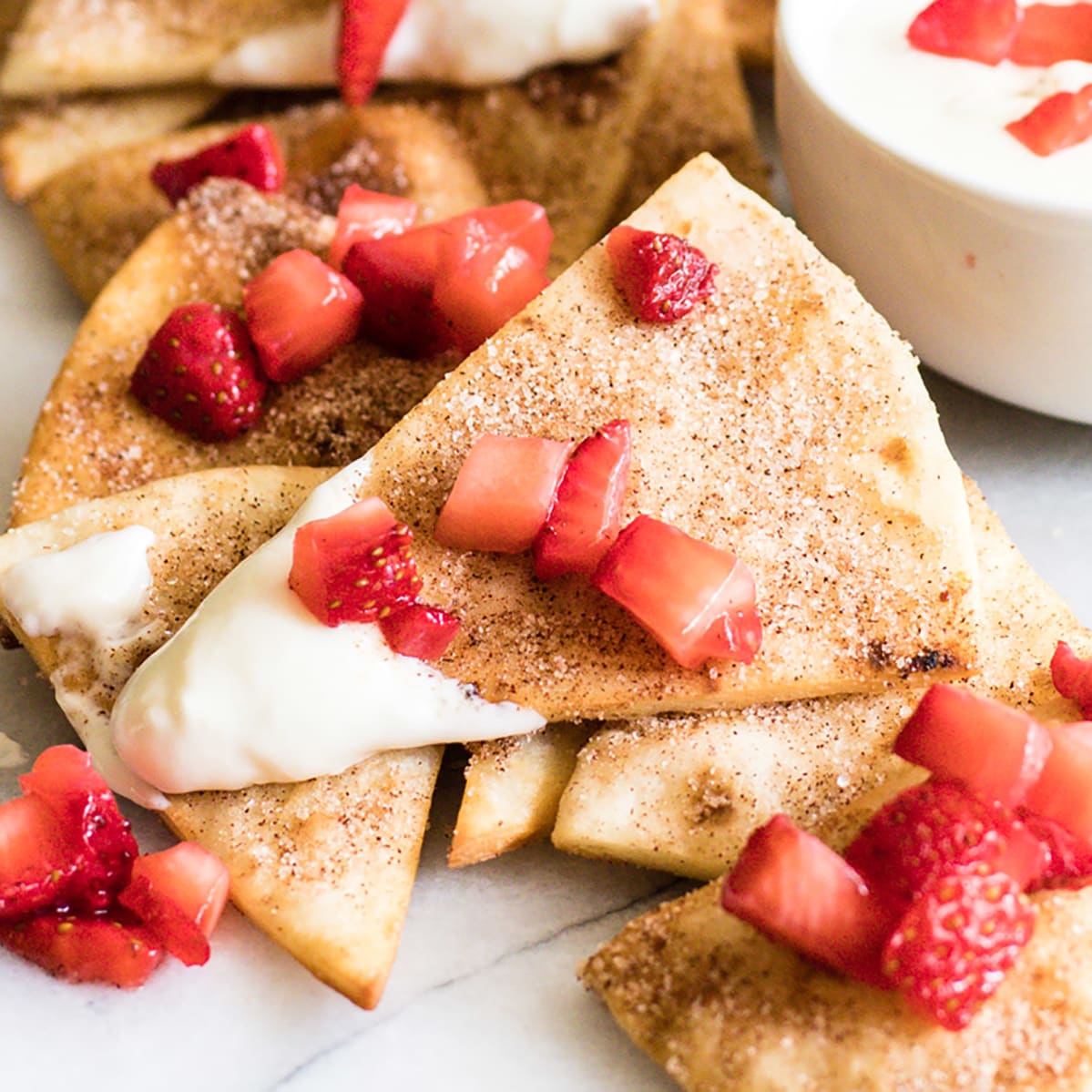 Cinnamon Sugar Tortilla Chips