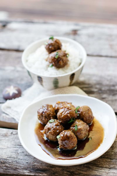 Teriyaki Meatballs Recipe - Food Fanatic