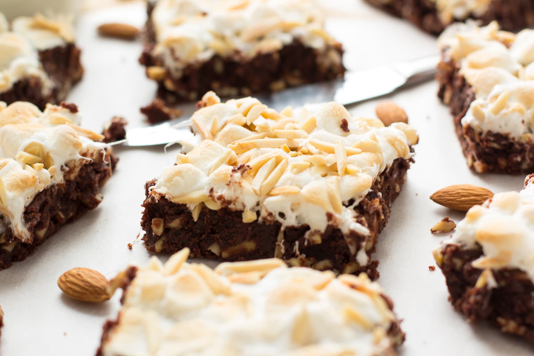 Rocky Road Brownies Recipe - Food Fanatic