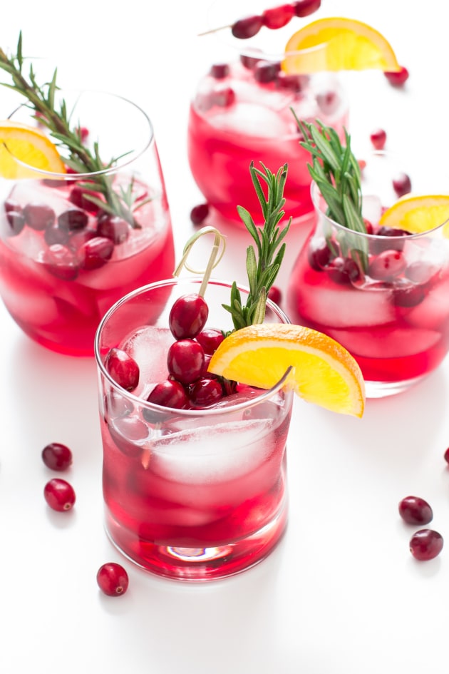 Cranberry Orange Bourbon Smash Pic