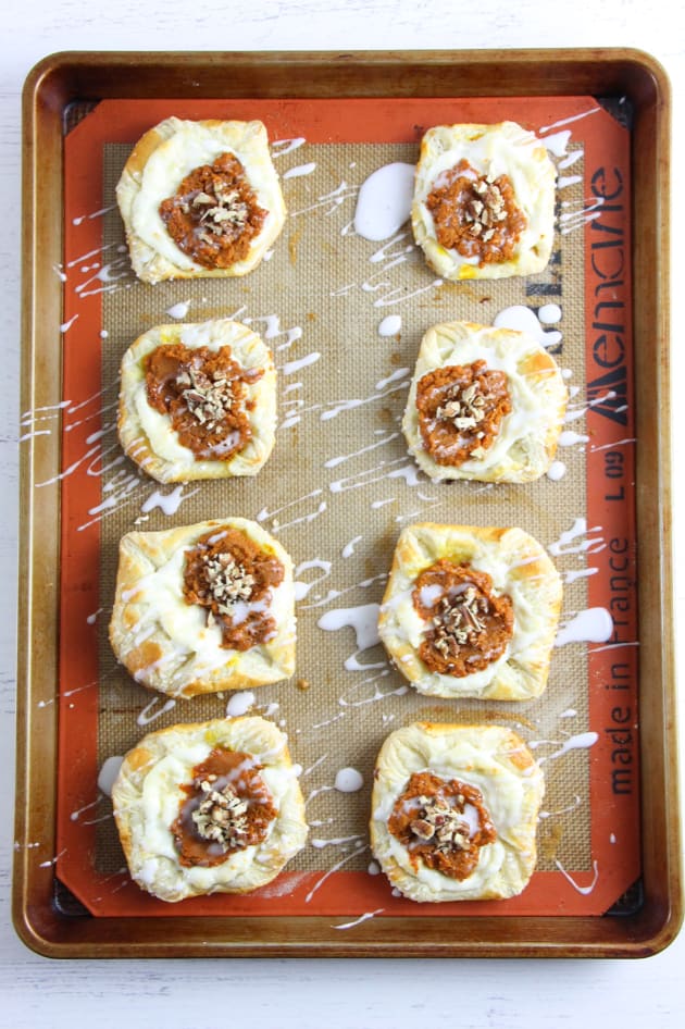 Pumpkin Cream Cheese Danish Recipe Food Fanatic