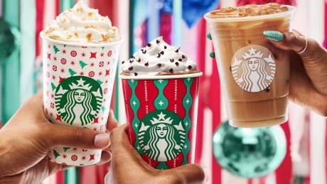 Starbucks’ Popular Red Cups Are Back and So Is Their Holiday Menu