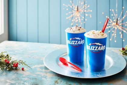 Dairy Queen’s New Holiday Blizzards Have Us Turned Upside Down