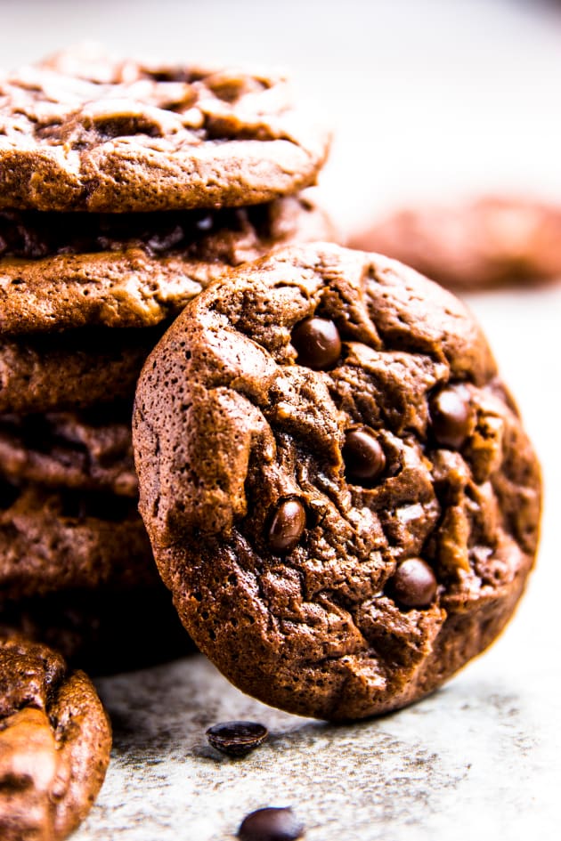 The Best Double Chocolate Cookies Image - Food Fanatic