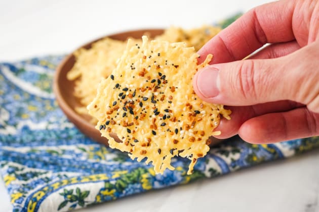 Toaster Oven Parmesan Crisps Photo