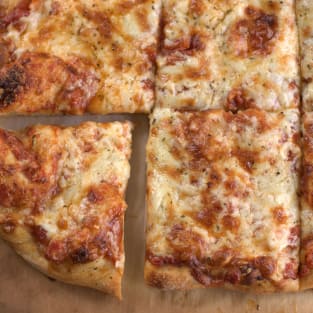 Homemade pizza photo
