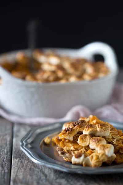 Vanilla Sweet Potato Casserole Image