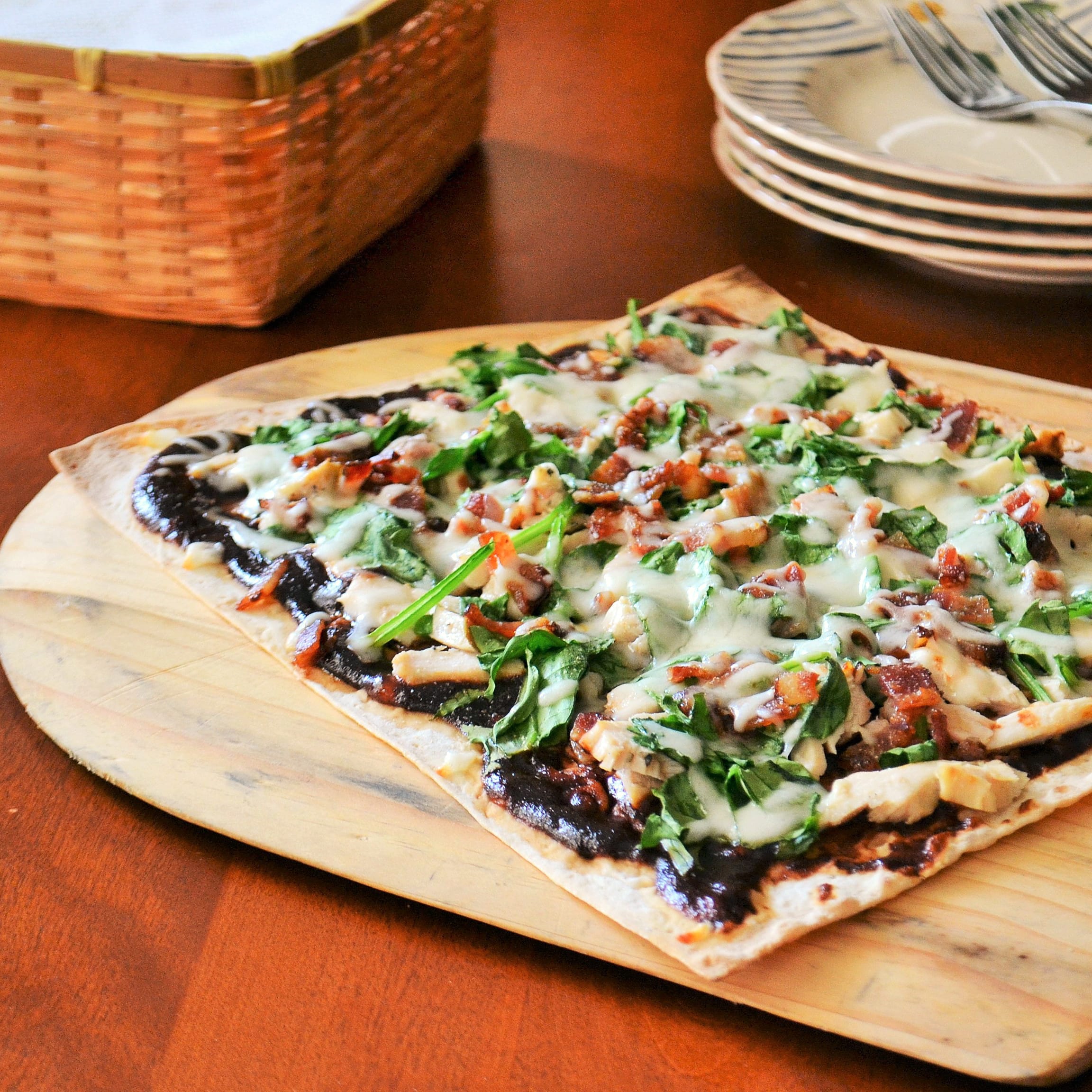 BBQ Chicken Flatbread Recipe
