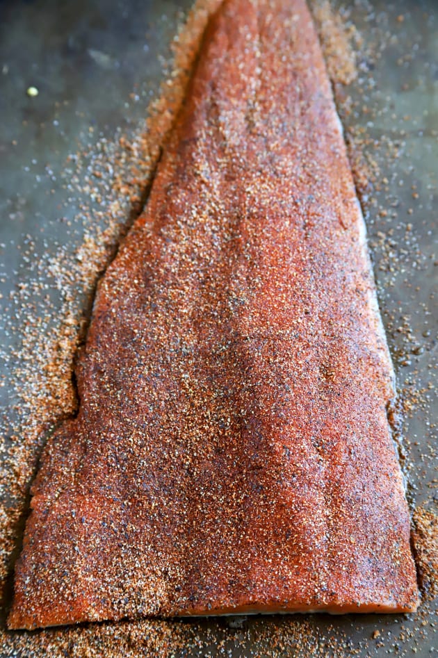 Grilled Salmon with Corn Avocado Salsa Image