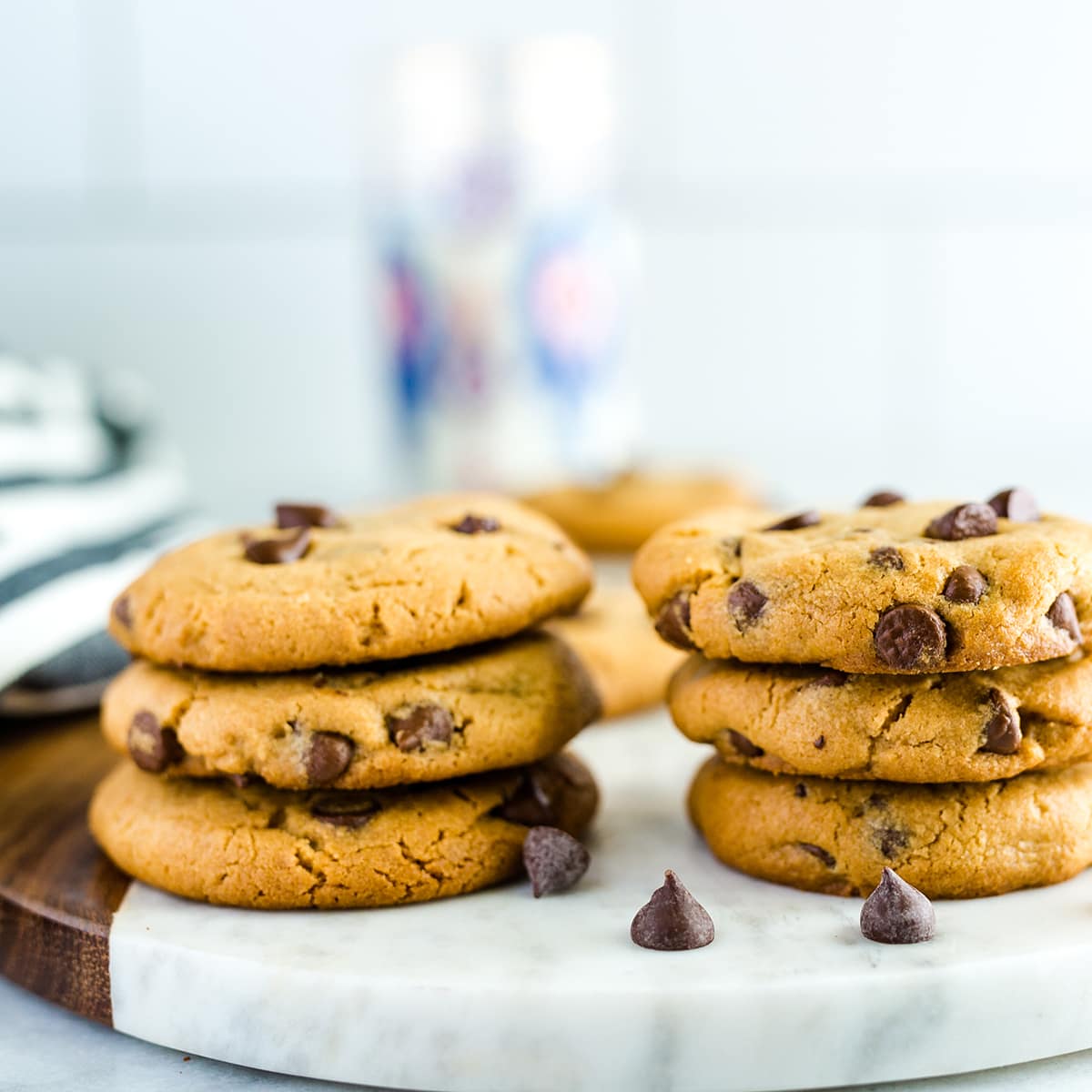 Gluten Free Peanut Butter Chocolate Chip Cookies Recipe Food Fanatic