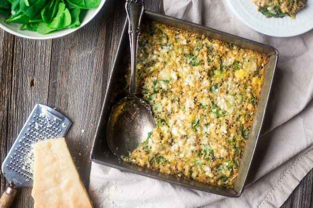 Spinach Artichoke Quinoa Casserole Photo