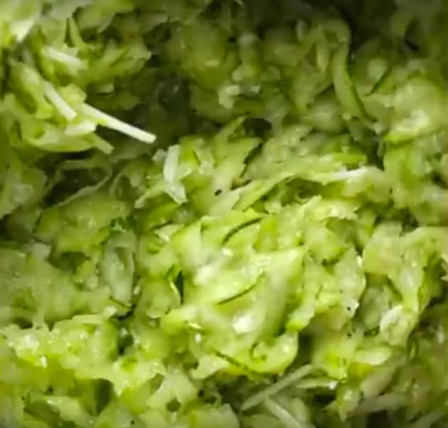 Shreded Zucchini