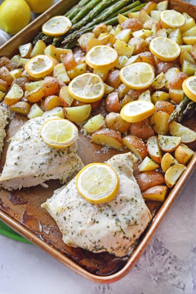 File 1 Lemon Chicken Asparagus Sheet Pan Dinner