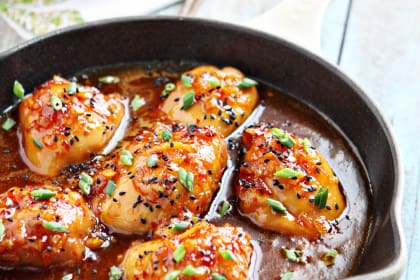 Easy Chili Marmalade Chicken