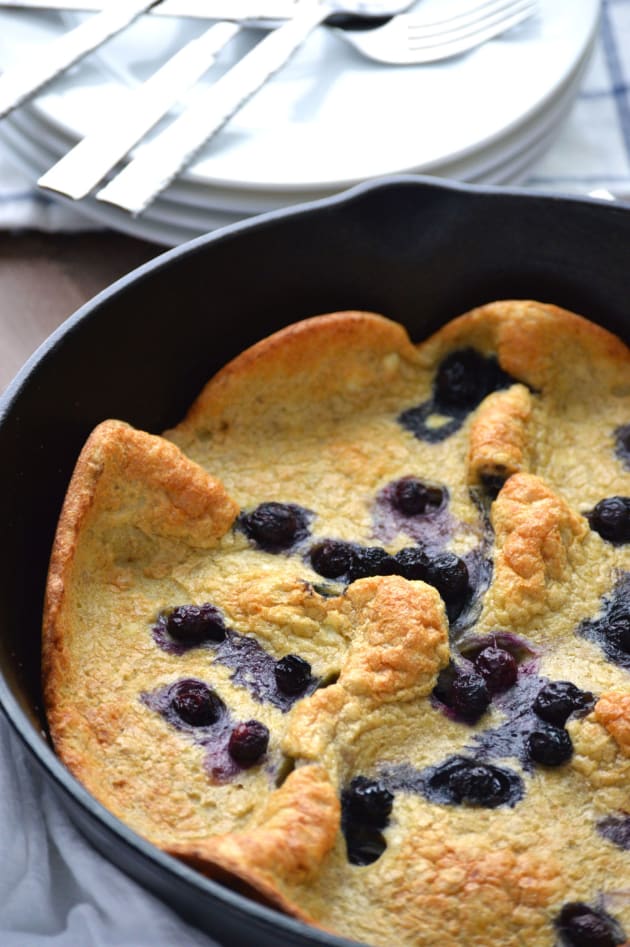 Gluten Free Blueberry Dutch Babies Picture