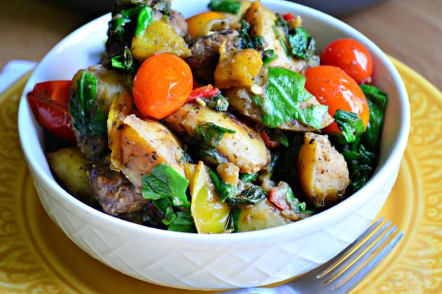 One Pot Italian Sausage Skillet Image