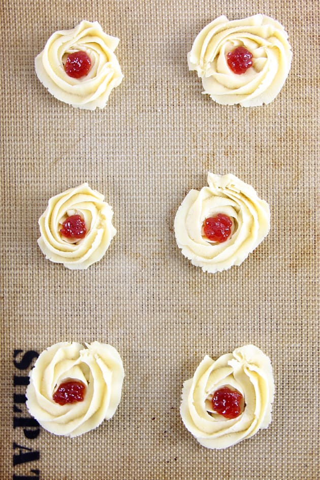 Raspberry Butter Cookies Recipe Food Fanatic