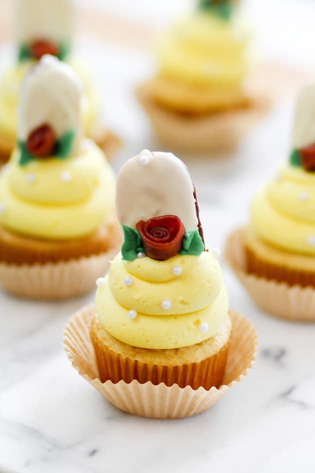 Beauty & the Beast Cupcakes Picture
