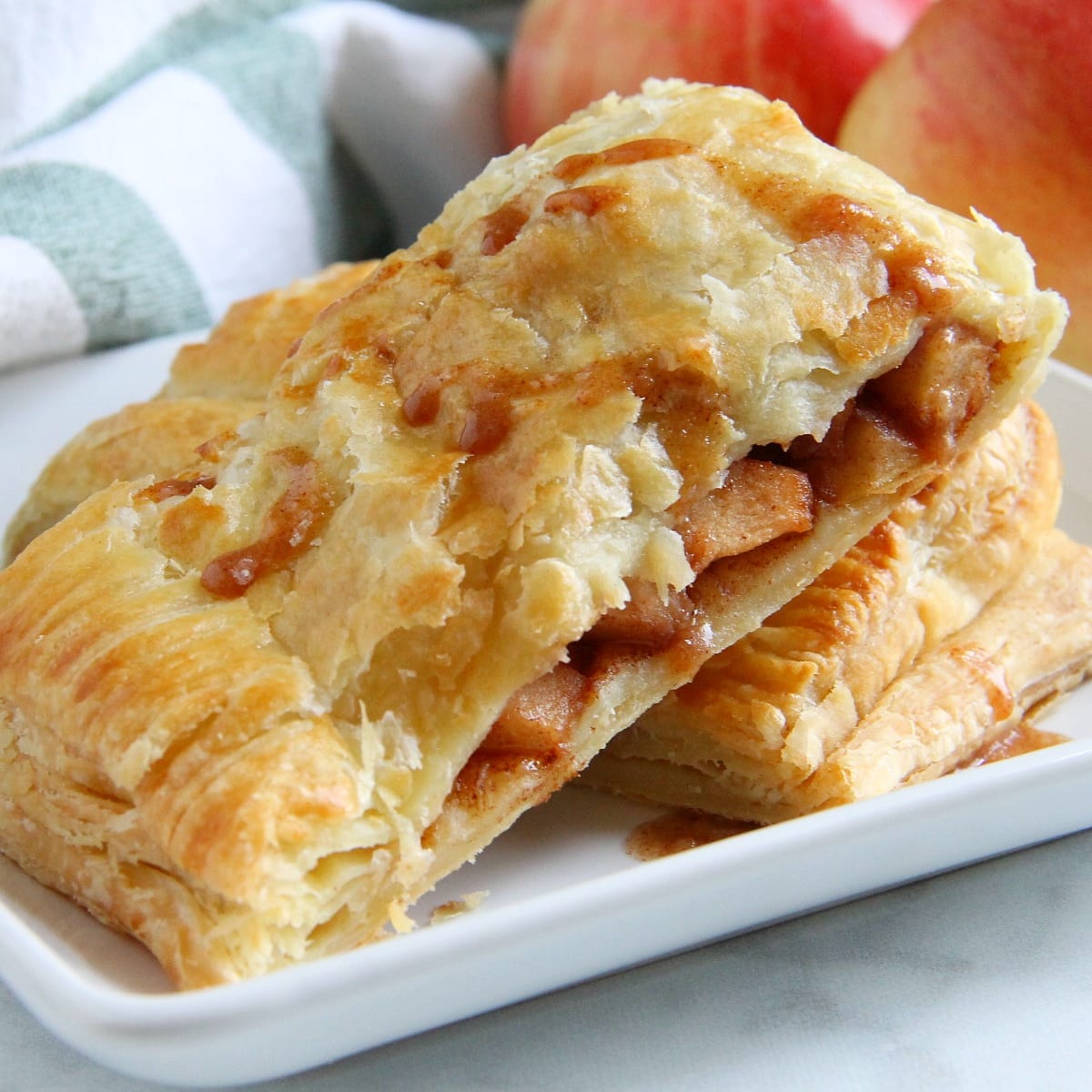 Puff Pastry Apple Slab Pie The Bitter Side Of Sweet