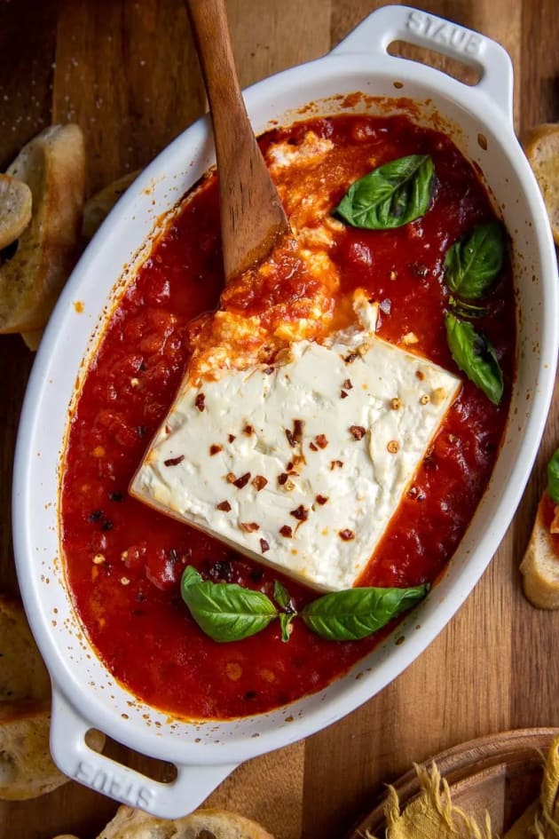 Baked Feta Dip Recipe Photo